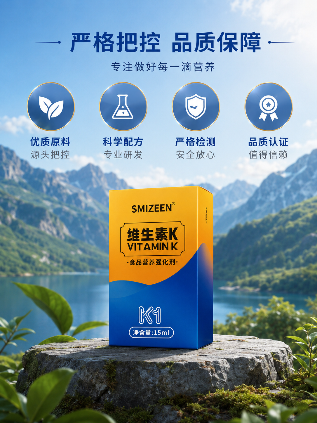 SMIZEEN维生素K1产品品质管理